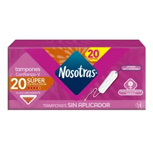 TAMPONES NOSOTRAS DIGITAL SUPER CX 20 UND(PRODUCTOS FAMILIA)