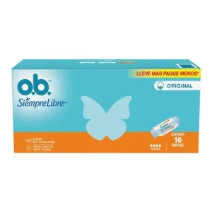 TAMPONES OB ORIGINAL MEDIO CX 16 UND(JOHNSON & JOHNSON)