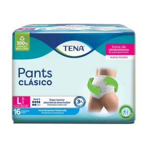 TENA SLIP ULTRA MEDIUM PQX16UND(PRODUCTOS FAMILIA)