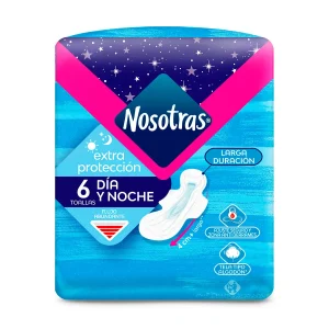 TOALLA HIGIENICA EXTRAPROTECCION TELA PQX6(PRODUCTOS FAMILIA)