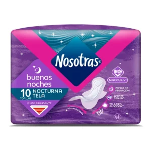 TOALLA NOSOTRAS BUENAS NOCHES PQX10UND(PRODUCTOS FAMILIA)