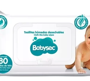 TOALLAS HUMEDAS BABYSEC PQX80