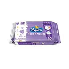 TOALLITAS PEQUEÑIN RECIEN NACIDO PX 20 UND(PRODUCTOS FAMILIA)