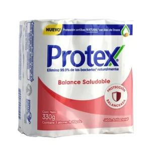 TRIPACK JABON PROTEX ANTIBACTERIAL BALANCE SALUDABLE 3X110G