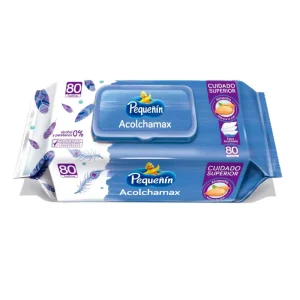TOALLITA HÚMEDA PEQUEÑÍN ACOLCHAMAX CAJA X80