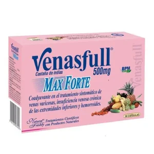 VENASFULL MAX FORTE 500MG CX30CAP (CASTAÑO DE INDIAS)(NATURAL FRESHLY)