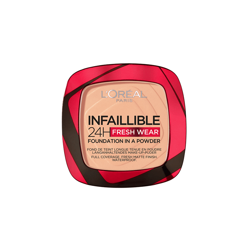 POLVO COMPACTO LOREAL PARIS INFALLIBLE 24H FRESH WEAR TONO RADIANT ...