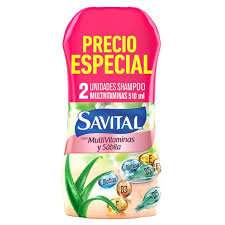 SHAMPOO SAVITAL MULTIVITAMINAS X 510 ML X 2 UND PRECIO ESPECIAL