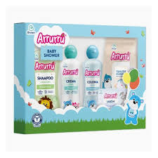 ESTUCHE BABY SHOWER AZUL ARRURU