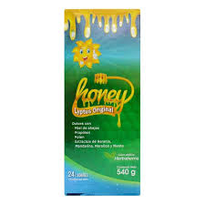 HONEY LYPTUS PASTILLA SOBREX5 CAJAX24 HIERBABUENA