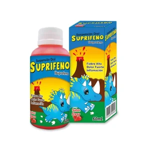 IBUPROFENO SUSP 100MG FCOX60 ML(SUPRIFENO)