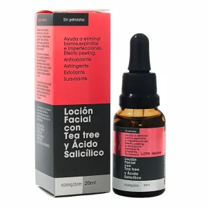 LOCION FCIAL CON TEA TREE Y ACIDO SALICILICO FCOX20ML