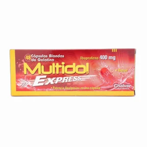 MULTIDOL EXPRESS CAP BLANDA 400MG CAJAX48