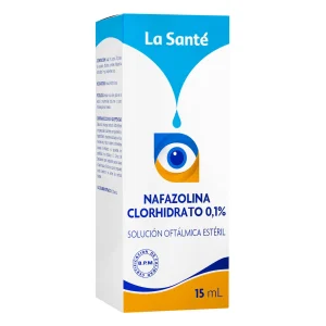 NAFAZOLINA SLN OFTALMICA 0.1% FCOX15ML