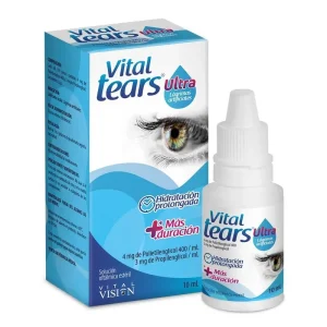 POLIETILENGLICOL + PROPILENGLICOL 4+3MG GOTAS FCOX10ML (VITAL TEARS)