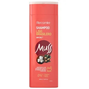 SHAMPOO MUSS LISO BRASILERO 400ML+ ACO 400ML+CRE 300GR