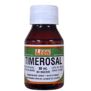 TIMEROSAL INCOLORO X 25 ML