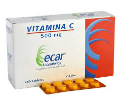 VITAMINA C TAB 500MG CAJAX250
