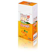VITAMINA C + ZINC NARANJA TAB MAST CAJAX100 (VICAL)