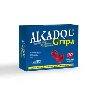 ALKADOL IBUPROFENO 400 MG X 10 CAP