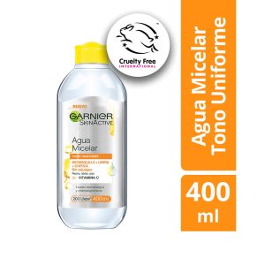 AGUA MICELAR GARNIER TONO UNIFORME X 400 ML