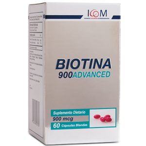 BIOTINA 900 MCG ADVANCED X 60 CAPS