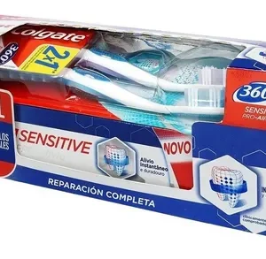 CEPILLO DENTAL COLGATE PREMIER CLEAN ADULTO X 1 UND (6) GRATIS (1) CREMA SENSITIVE PRO-ALIVIO X 50ML