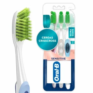 CEPILLO DENTAL ORAL LIFE ADULTO SENSE TEXTURA MEDIA X 3 UND