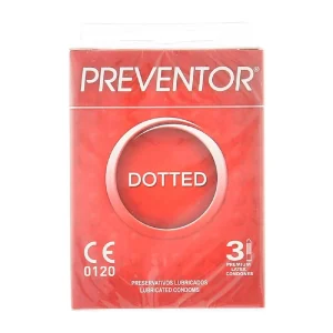 CONDONES PREVENTOR DOTTED X 3 UND