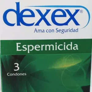 CONDONESS DEXEX ESPERMICIDA X 3