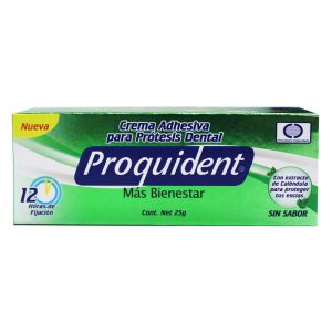 CREMA ADHESIVA PROQUIDENT SIN SABOR X 25 GR