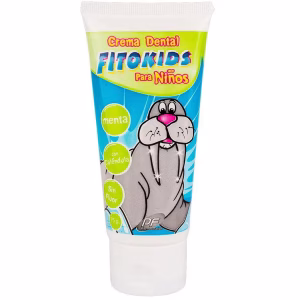 CREMA DENTAL FITO KIDS CON FLUOR MENTA X 75 ML