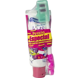 CREMA DENTAL PROQUIDENT KIDS NINAS X 75 GR GRATIS CEPILLO