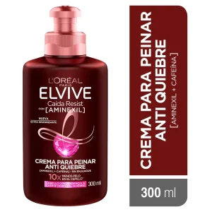 CREMA PARA PEINAR ELVIVE ANTI QUIEBRE CAIDA RESIST X 300 ML