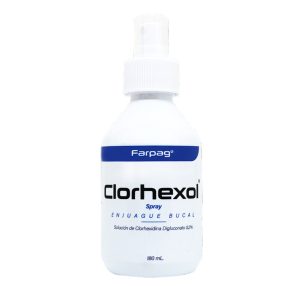 CLORHEXOL CLORHEXIDINA ENJUAGUE BUCAL SPRAY X 180 ML