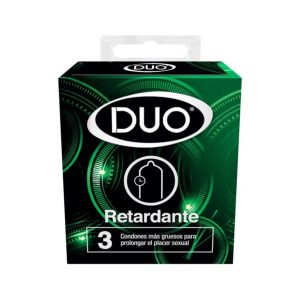 CONDONES DUO RETARDANTE X 3 UNDS SUPER OFERTA