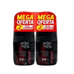 DESODORANTE ARDEN FOR MEN ROLLON ORIGINAL X 50 ML X 2 UND MEGA OFERTA