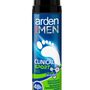 DESODORANTE ARDEN FOR MEN SPRAY PIES CLINICAL SPORT 48 H X 240 ML