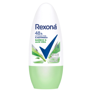 DESODORANTE REXONA ROLLON BAMBOO FRASCO X 50 ML