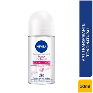 DESODORANTE NIVEA ROLLON ACLARADO CLASSIC TOUCH X 50 ML