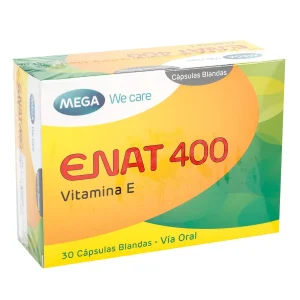 ENAT VITAMINA E 400 UI X 30 CAP