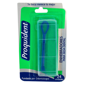 ENHEBRADORES PARA SEDA DENTAL X 24 UNDS