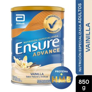 ENSURE ADVANCE POLVO VAINILLA X 850 GR