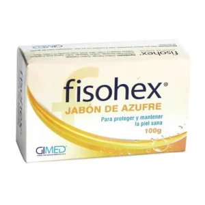 FISOHEX JABON BARRA AZUFRE X 100 GR