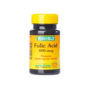 FOLIC ACID GOODN NATURAL 400 MCG X 250 TABL