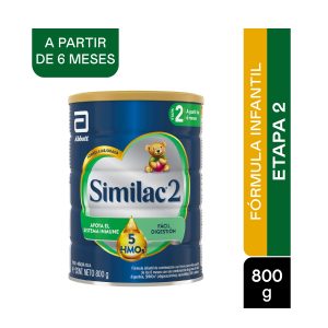 FORMULA INFANTIL SIMILAC 2 X 800 GR