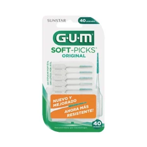 GUM SOFT PICK CEPILLO DENTAL MANUAL X 40 UND