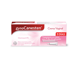 GYNOCANESTEN CLOTRIMAZOL 2% CREMA VAGINAL X 20 GR