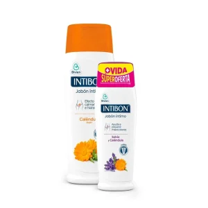 JABON INTIMO INTIBON CALENDULA MUJER X 210 ML + INTIBON SALVIA NINA X 120 ML SUPER OFERTA
