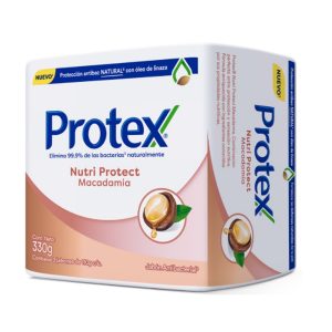 JABON BARRA PROTEX NUTRI PROTECT MACADAMIA X 110 GR X 3 UND